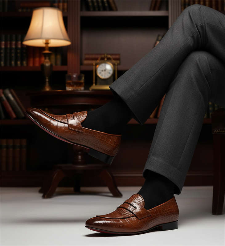 Franco Leone Slip On Men
